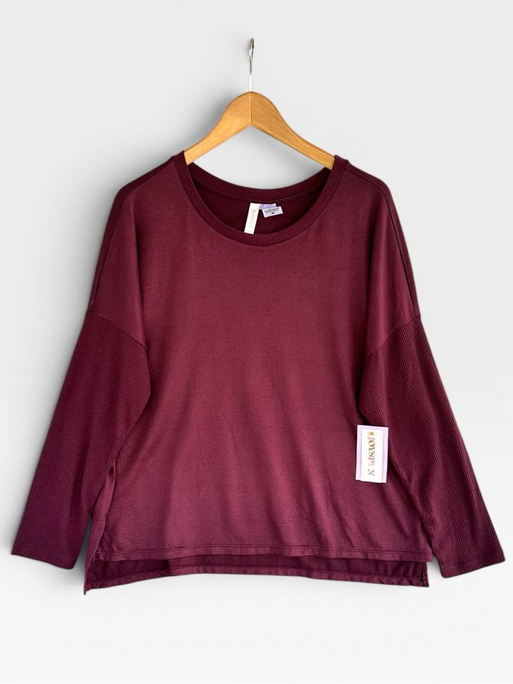 🎉5 for $45🎉 NWT Joyspun pajama top long sleeve size L 12-14